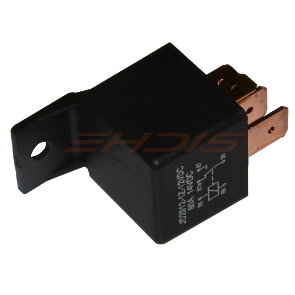 2 Pieces 5 Pin Relay 12V 80A, Automotive Relay JD2912-1Z-12VDC 80A 14VDC  SPDT Truck Boat Van switch vehicles