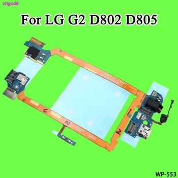 

cltgxdd Flat Cable for LG G2 D802,G2 D805 USB Charging port Dock+MIC Headphone Jack Connector Replacement parts