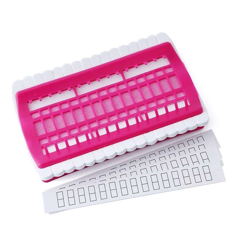 

Sewing Tools 30 Positions Cross Stitch Row Line Tool Set Sewing Needles Holder Embroidery Floss Thread Organizer DIY 3 Colors