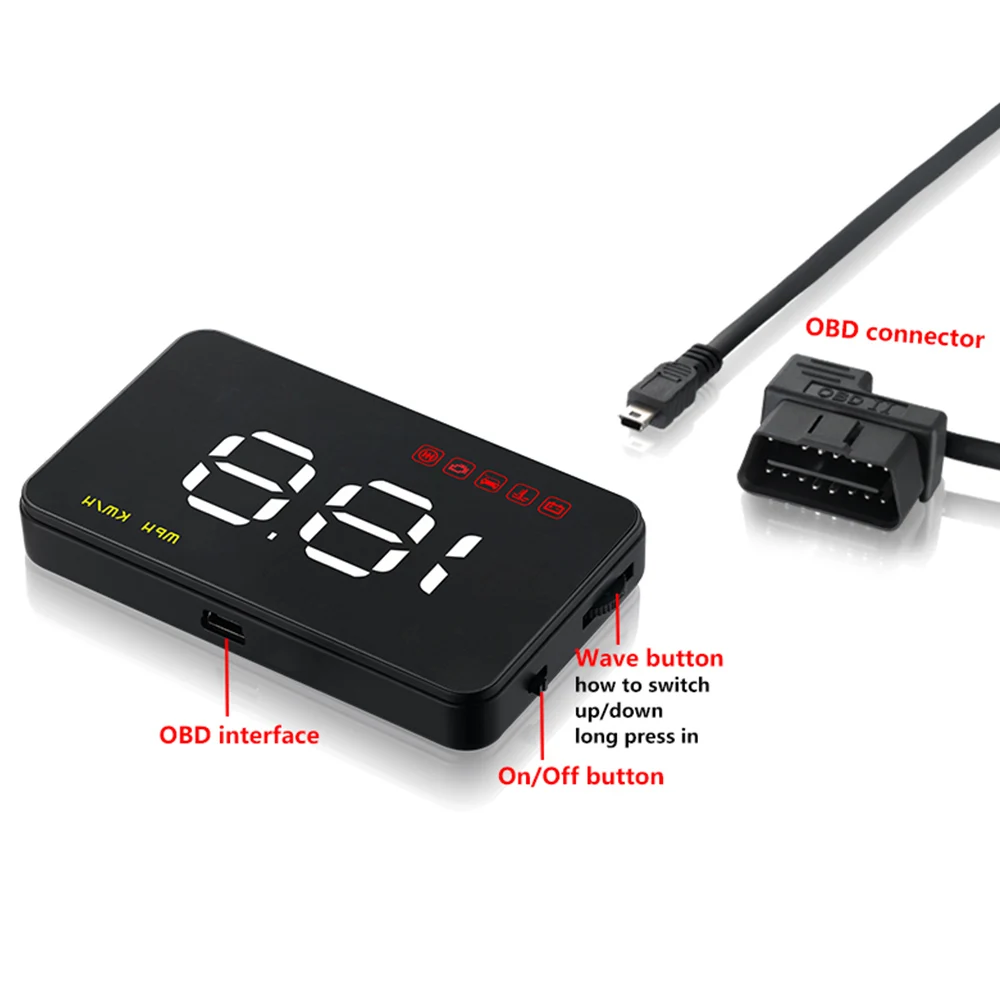China Cheapest GPS Hud Head Up Display