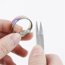 Высокое качество, прозрачный/белый/серый/черный прозрачный резиновый стикер, кольцо, размер регулятора, инструмент, аксессуары для ювелирных изделий