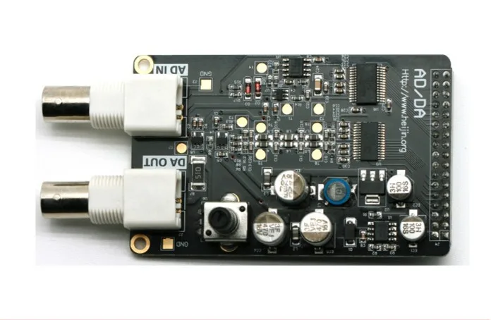 Высокоскоростной 8 битный модуль AD и DA для макетной платы FPGA 125MSPS 32M AD|board|module typemodule