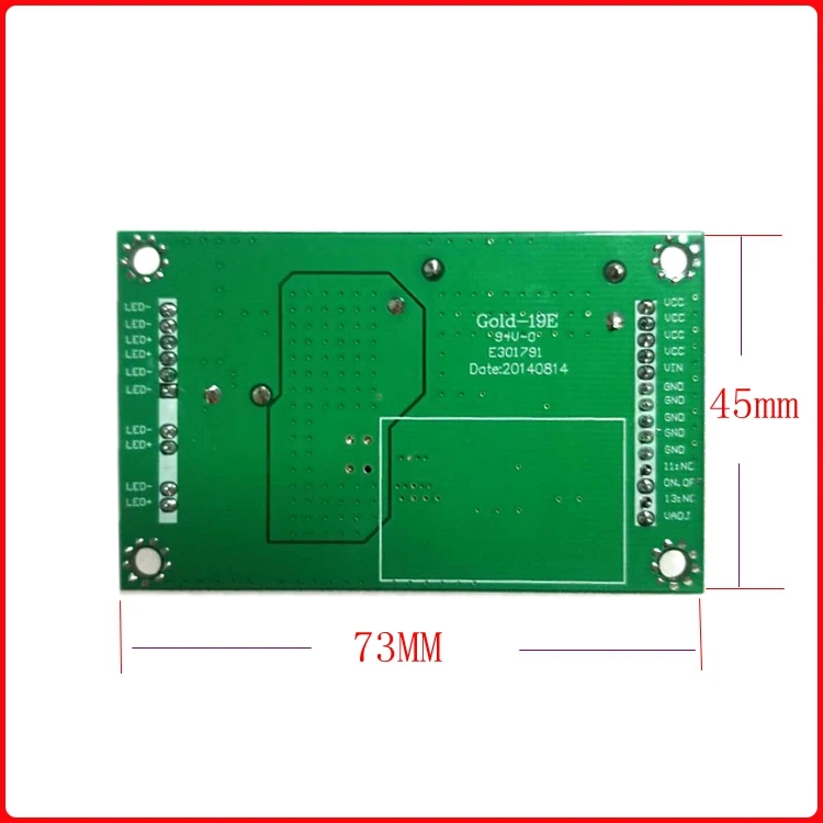 Универсальный 32 60 дюймов LED LCD TV подсветка постоянный ток boost board 55 255V выходной