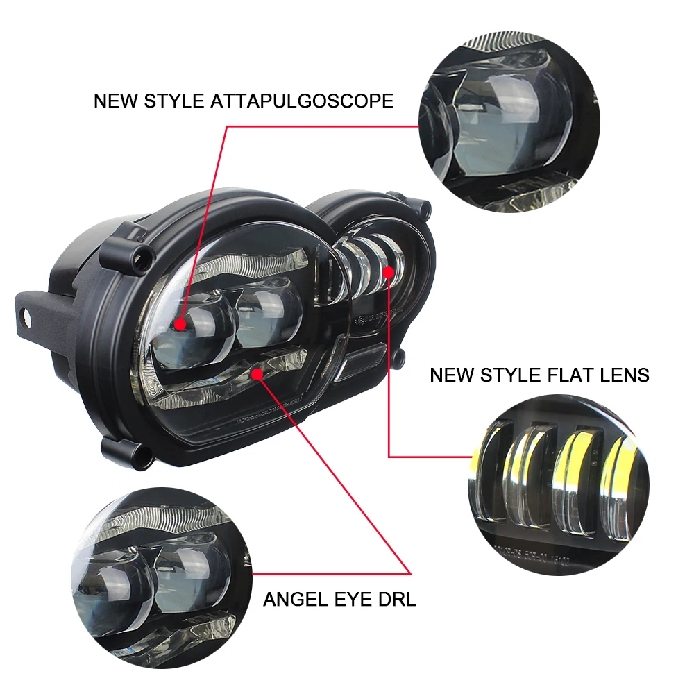 2018 новый продукт для BMW R1200GS 2004 2005 2006 2007 2008 2009 2010 2012 светодиодная фара и защитный