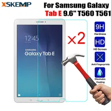 2 шт./лот защита экрана из закаленного стекла для samsung Galaxy Tab E 9," SM-T560/T561 планшет Защита от царапин