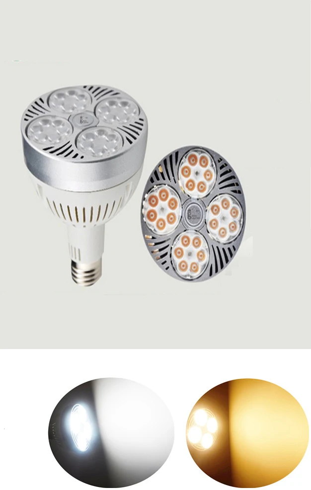 LED PAR30 36W 3000lm Spotlight Medium Screw Base E26 E27 Bulb with