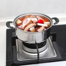 Горячий горшок Нержавеющая сталь горшок 18/2028 см один/двойной Слои с соблазнительными кошачьими ушками, посуда для пароварки дома для кухни, суповая кастрюля для бульонов Пособия по кулинарии инструменты