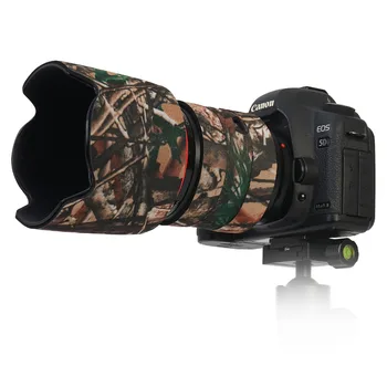 

camera lens camouflage coat rain cover guns clothing camo cases protector skin For Canon 24-70mm F2.8L Camera Lens Case