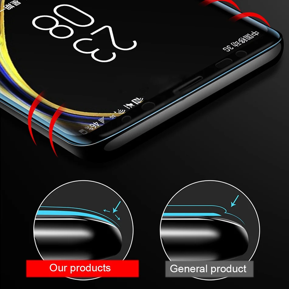 Закаленное стекло 9D для Samsung Galaxy A50 A20 A10 защитное с полным покрытием M20 M10 A40 A70 A80 A60
