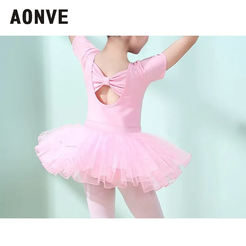 

AONVE Children Ballet Dance Skirt Girls Leotard Swan Lake Ballet Costumes Fluffy Skirt Tutus Dancing Clothes Disfraz Infantil