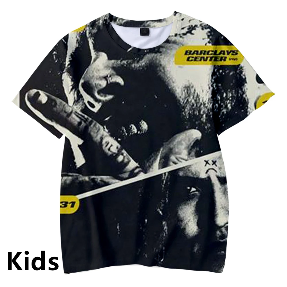 Post Malone 3D Printed Harajuku Children T-shirts Fashion Summer Tshirt Hot Sale 2019 Kids Trendy Streetwear Clothes | Мужская одежда
