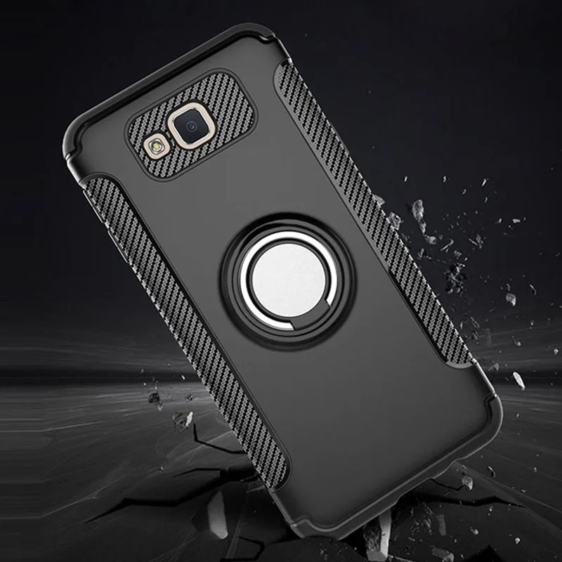 Роскошный Металлический Магнитный чехол для Samsung Galaxy J7 Prime противоударный J5