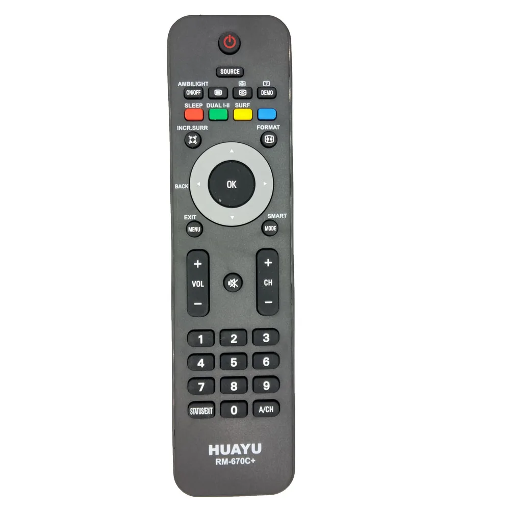 

RM-670C Remote Control for Philips LED/LCD TV By HUAYU Factory