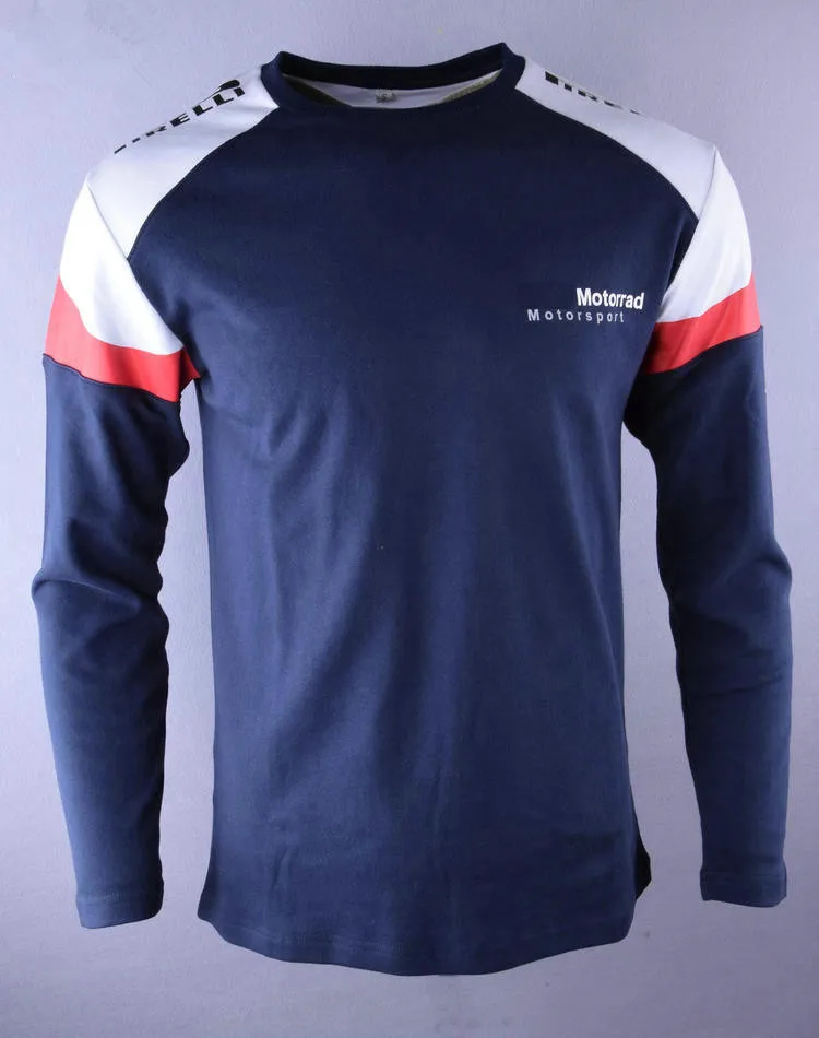 

New arrival ! Motorrad Motorsport Motocross T-shirt moto gp Polyester Quick-Drying T-shirt Jersey for BMW Cycling bicycle