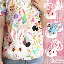 New Cartoon Alice In Wonderland Rabbit Plush Bag Crossbody Bag Wallet Belle Princess Handbag Girls Shoulder Bag for Girls Gifts New Cartoon Alice In Wonderland Rabbit Plush Bag Crossbody Bag Wallet Belle Princess Handbag Girls Shoulder Bag for Girls Gifts