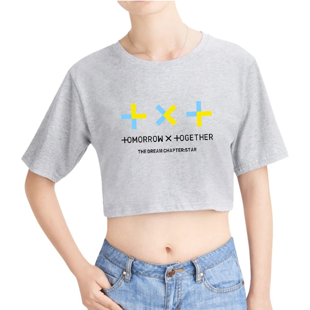 TXT Crop Tops 2020