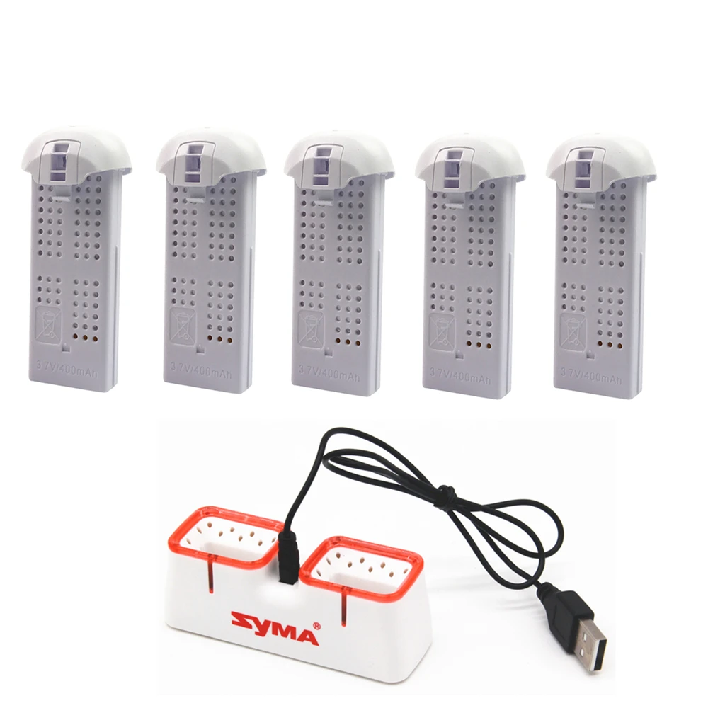 Оригинальный аккумулятор Syma X22 / X22w для дрона с зарядным устройством запасные
