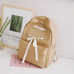 Холст Для женщин рюкзак для девочки милые 2019 корейские демисезонные Колледж ветер Студенческая сумка школьные рюкзаки для подростков