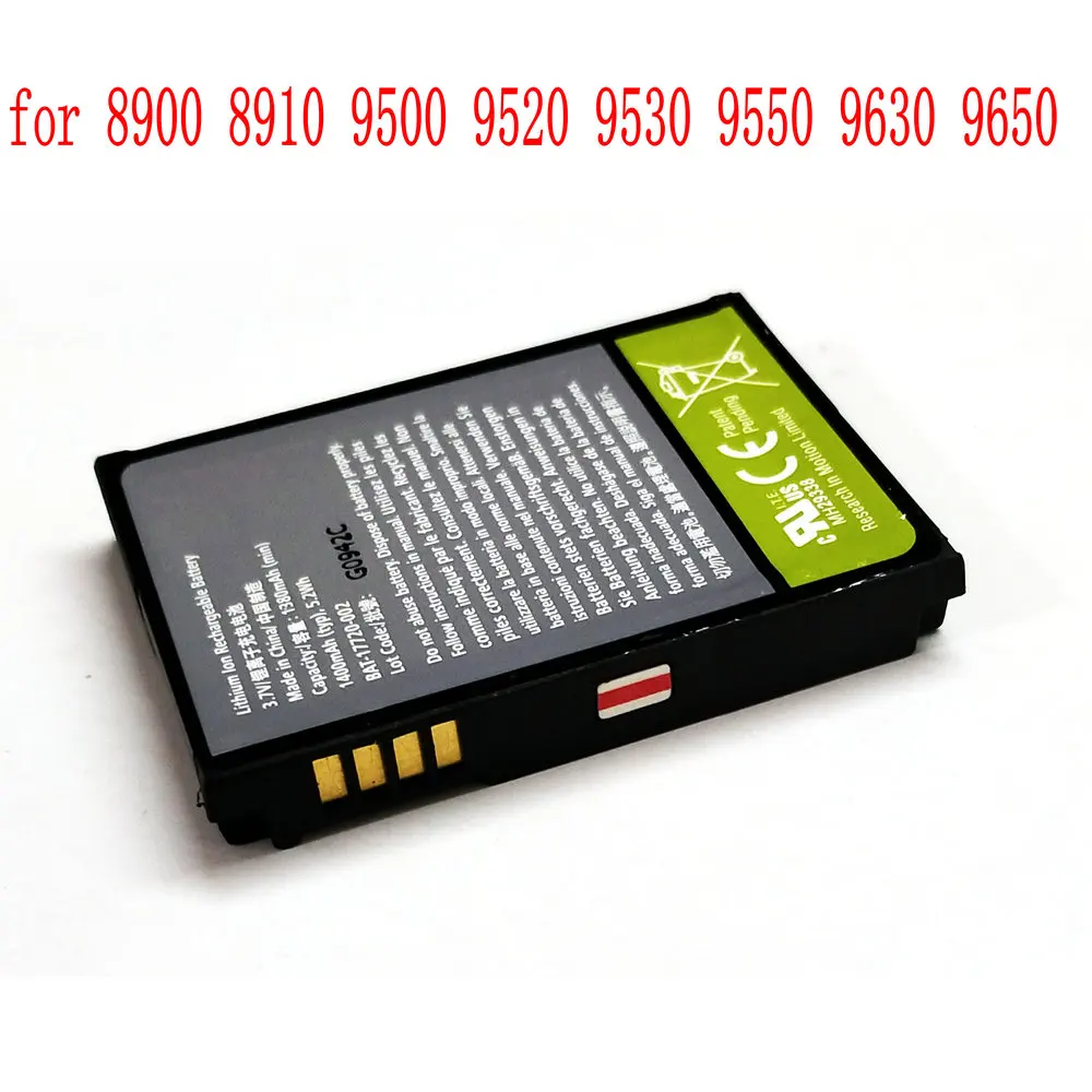 Di Alta Qualità 1380Mah D-X1 Batteria Per Blackberry 8900 8910 9500 9520 9530 9550 9630 9650 Bat-17720-002 Del Telefono Mobile