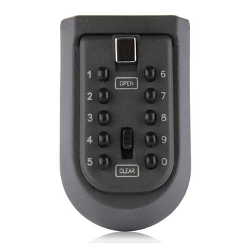 

KSOL Wall-Mounted Key Storage Key Safe Box with 10-digit Combination Lock