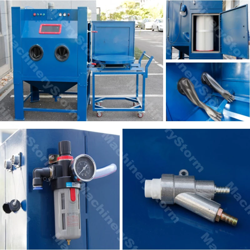 Heavy Duty Sandblasting Machine 5