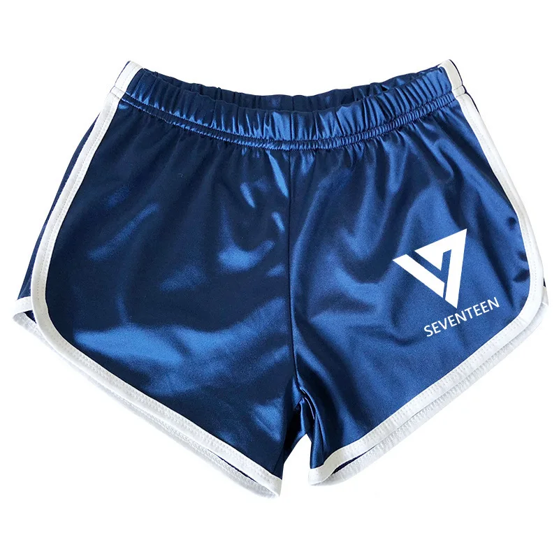 SEVENTEEN KPOP men women Cotton silk shorts new Letter printing