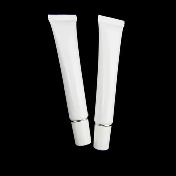 

(100pcs)20ml white hose Cleansing Cream plastic Cosmetics hoses Cosmetic packaging perfume garrafa
