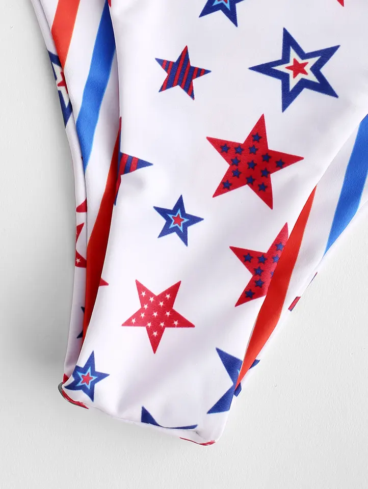 zaful red white and blue