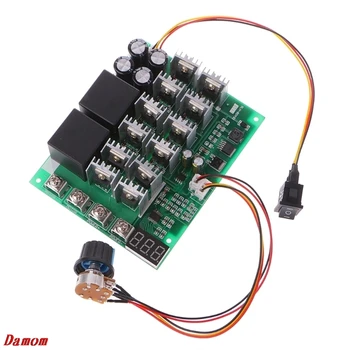 

DC Motor Speed Controller 12V 24V 36V 48V 10-55V 60A Forward / Reverse Switch Damom