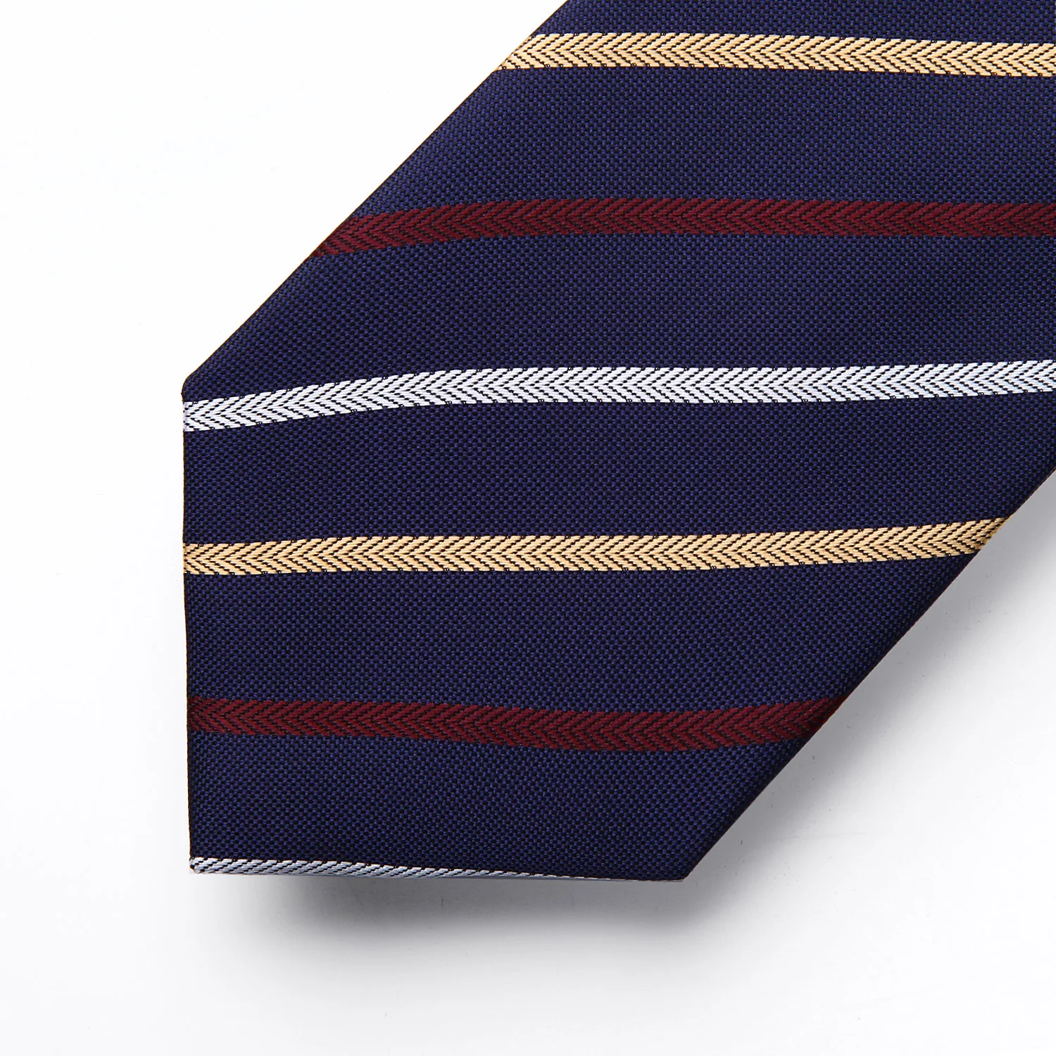 Вечерние свадебные классические модные платок галстук тканые Для мужчин Темно-синие желтый галстук полосатый галстук платок Набор# TS803V8S