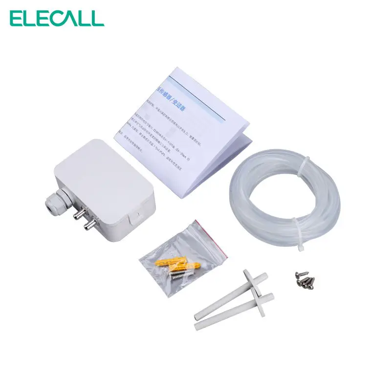 Микродифференциальный датчик давления ELECALL ELM108 воздуха 2500 па 4 20