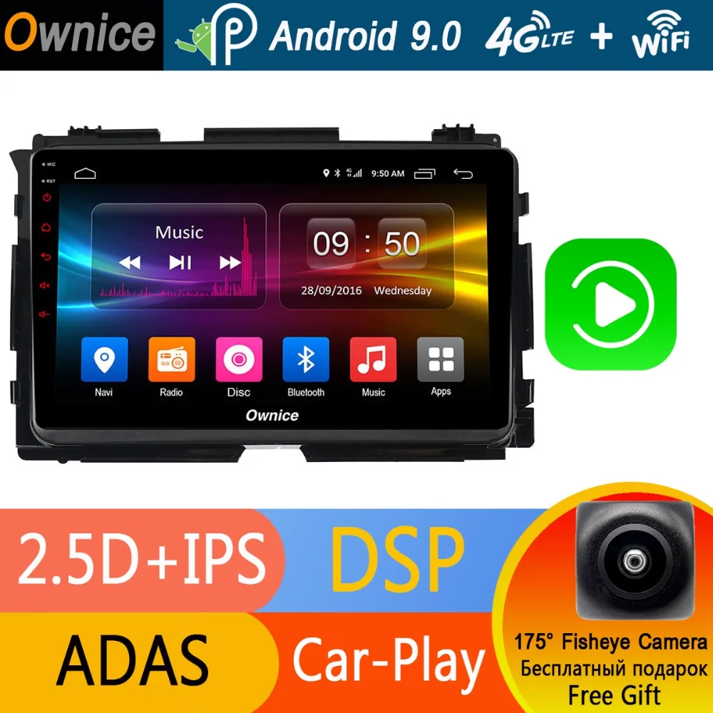 

9" IPS Car Radio Multimedia Car Android 9.0 8 core Video Player Navi GPS For Honda Vezel HR-V HRV XR-V 2014 2015 2016 2017 2018