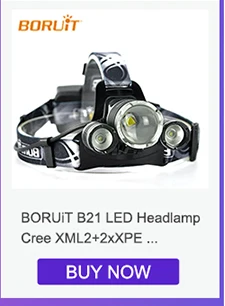 Boruit B22 18650 перезаряжаемый светодиодный налобный фонарь красный светильник Cree XM-L2 светодиодный Zoomble водонепроницаемый фонарь вспышка светильник головной светильник зарядка через usb