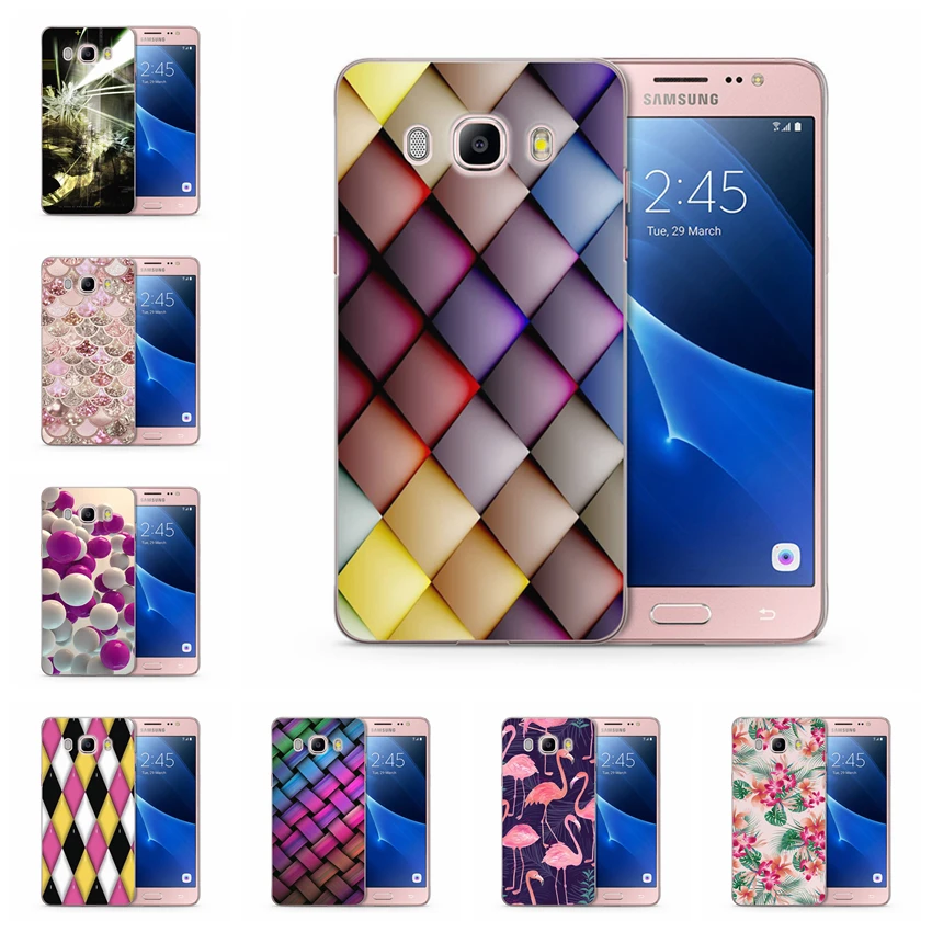 Чехол для samsung Galaxy A3 A5 2016 2015 2017 prime J1 J3 J5 J7 TPU с красочным рисунком мягкий