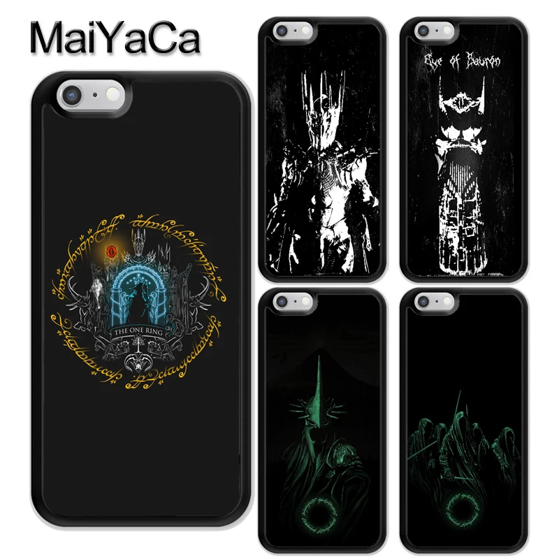 

MaiYaCa The Lord of the Rings Sauron TPU Mobile Phone Case Fundas For iPhone 6 6S 7 8 Plus X XR XS Max 5 5S SE Back Cover Shell