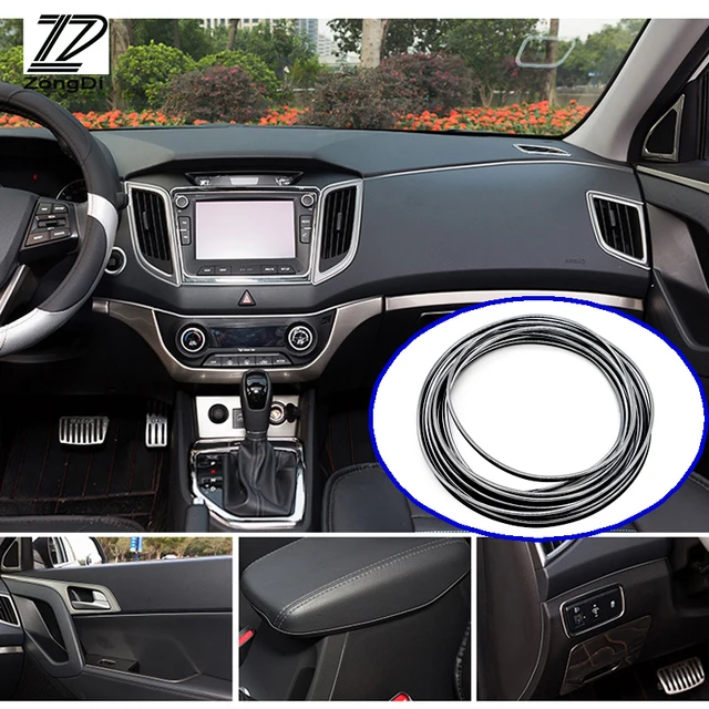 5m Car Interior Sticker Decoration Strip For hyundai ix35 ix25 ... 5m Car Interior Sticker Decoration Strip For hyundai ix35 ix25 ...