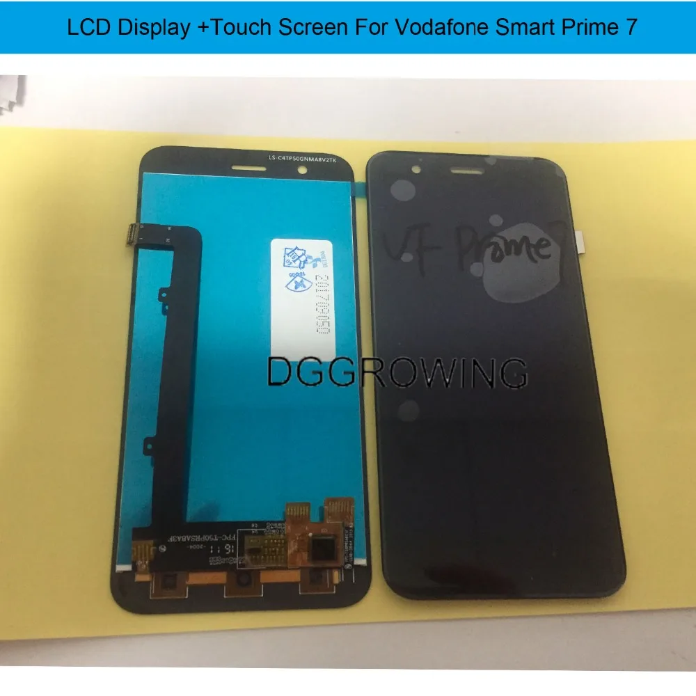 

DGGROWING New Original Quality LCD Display +Touch Screen Full LCD Display Panel Assembly For Vodafone Smart Prime 7 vfd600