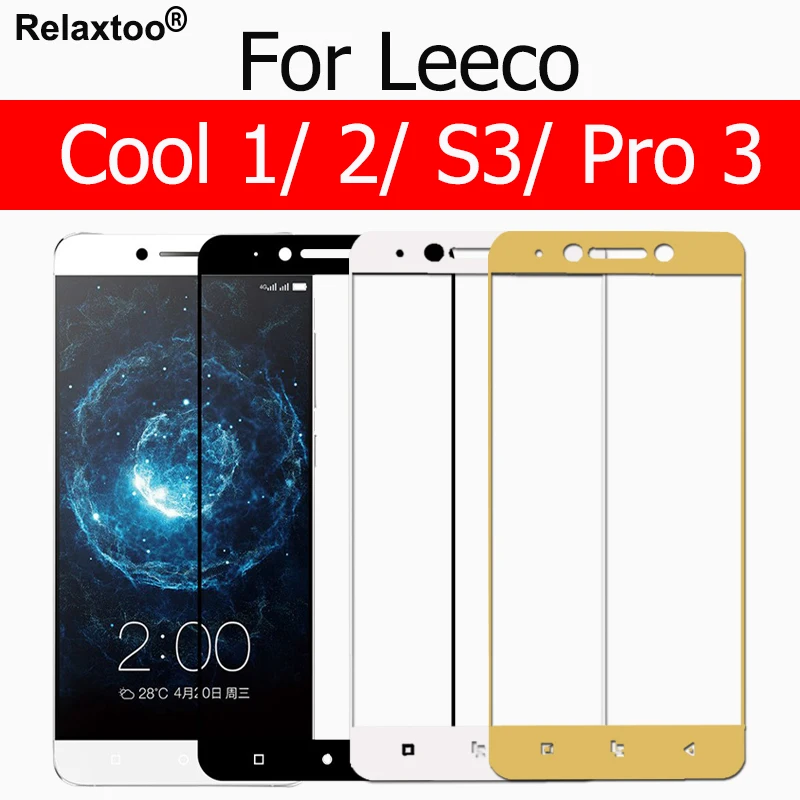 

Full cover for leeco le 2 glass for leeco cool 1 tempered glass s3 pro 3 9 H screen protector protective glas protect film 2.5D