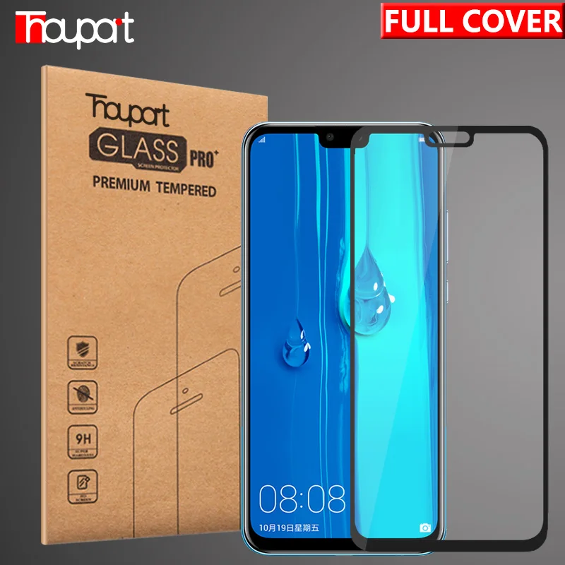 

Thouport Glass For Huawei Y9 Prime 2019 Y9 2018 Tempered Glasses Full Cover Screen Protector Protective Film For Huawei Y9 Glass