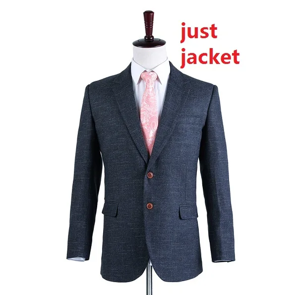 jacket Abruzzomaster Гари текстурированная костюм к ужину Гэри Мужской блейзер для свадьбы одежда по индивидуальному заказу костюмы для выпускного бала комплект из 3 предметов Бизнес костюм - Цвет: jacket
