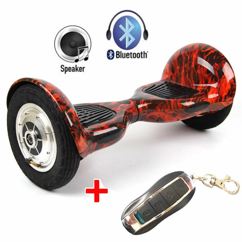 10 дюймовый двухколесный Ховерборд умный электрический скутер 700 Вт Bluetooth