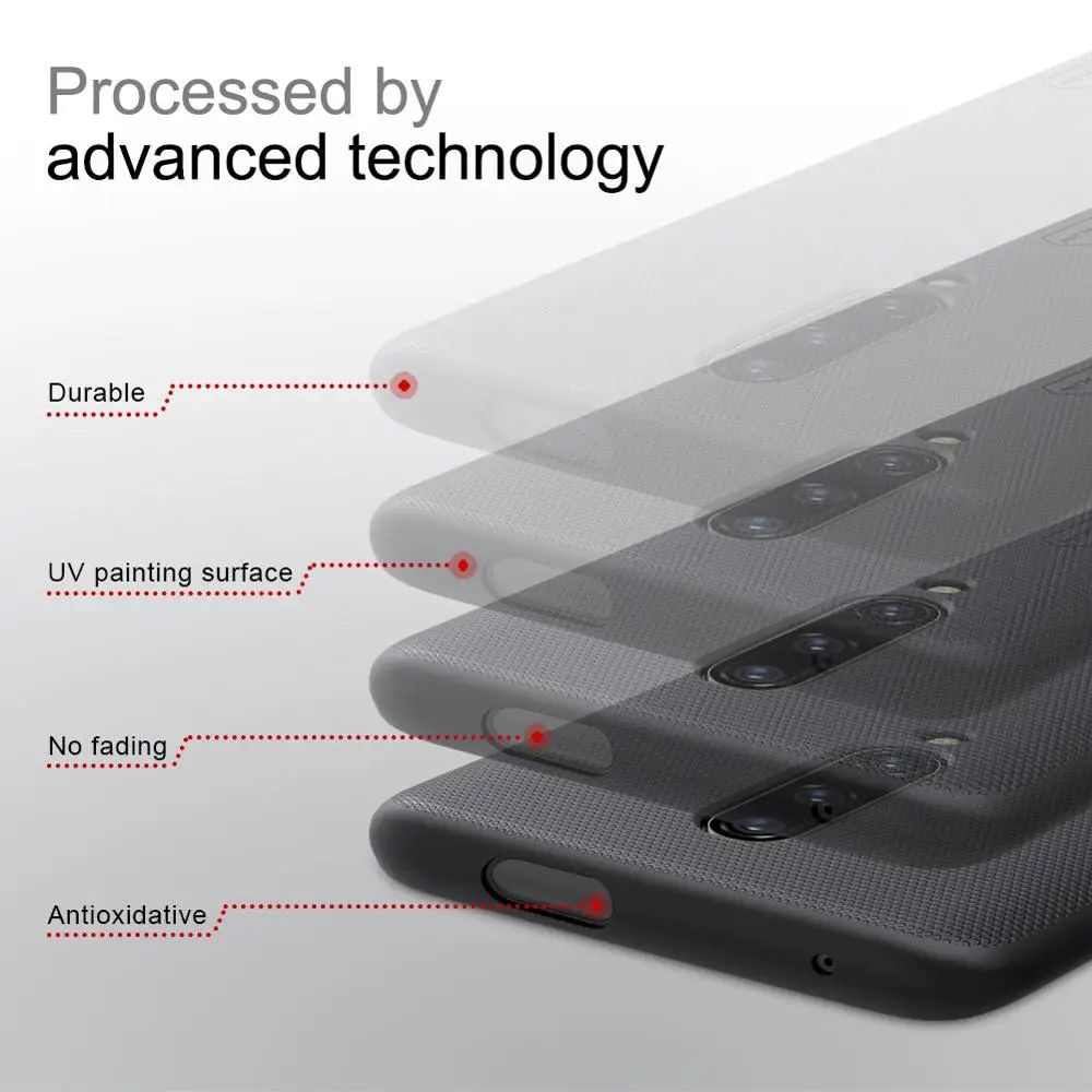 Oneplus 7 Pro Чехол с покрытием в виде брони 6 67 &quotNillkin противоударный чехол для матовый