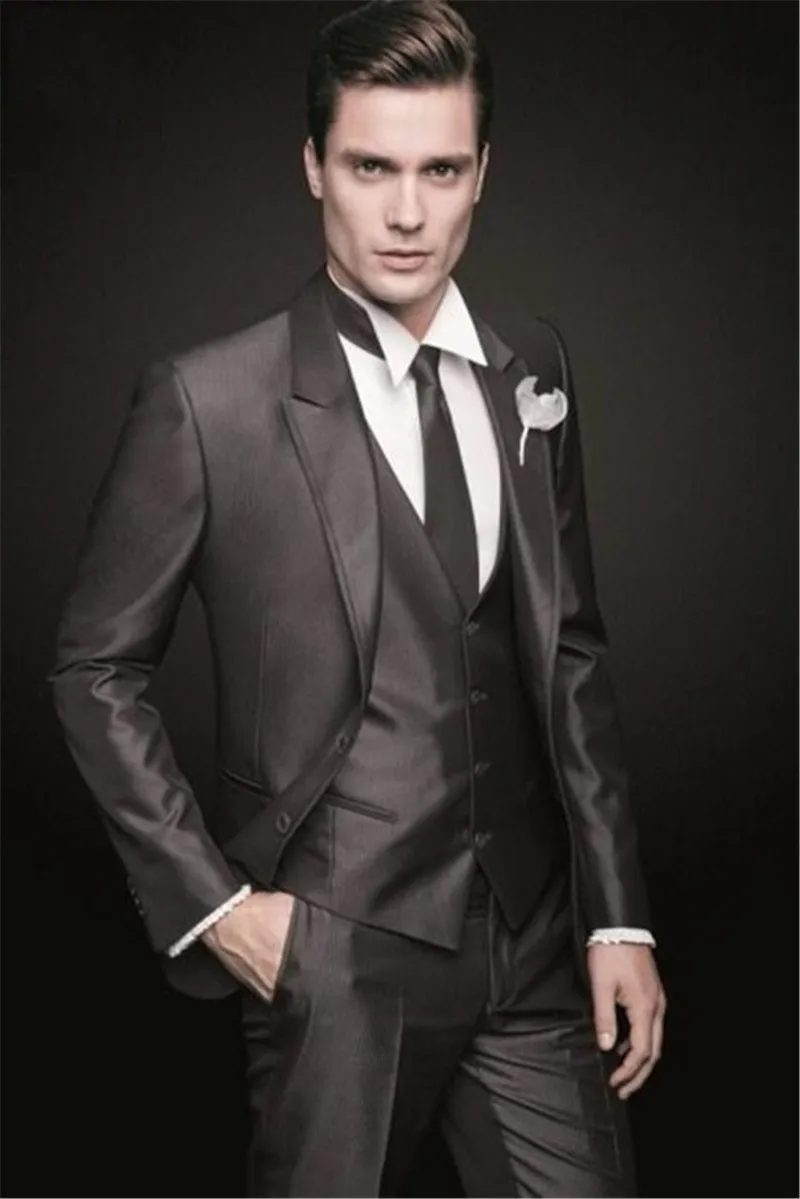 groomsmen brown suits