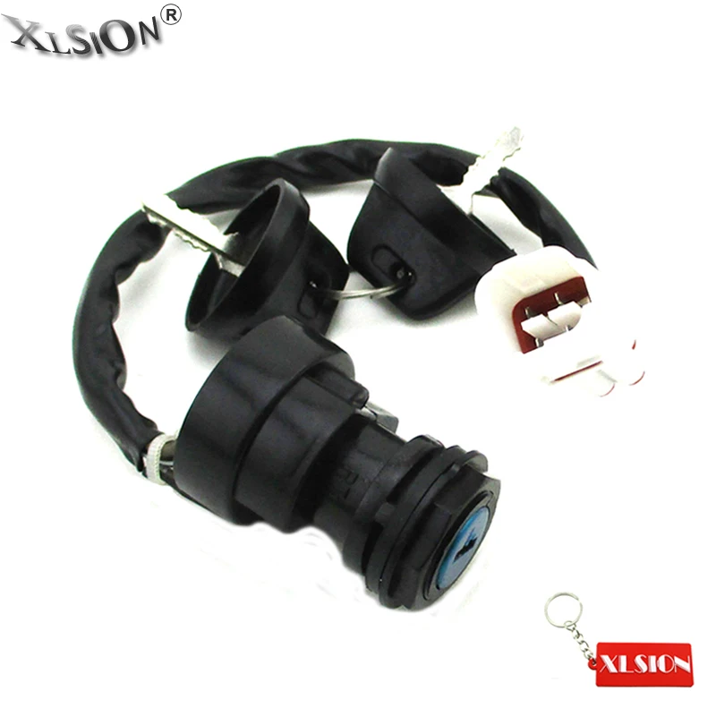 XLSION Ignition Key Switch For Yamaha 1996 2001 Warrior YFM 350 2000
