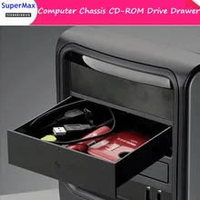 Новые черные флоппи-дисководы 5,25 дюйма металлический корпус компьютерное шасси CD-ROM ящик для хранения ящика Шкаф коробка для хранения сигарет