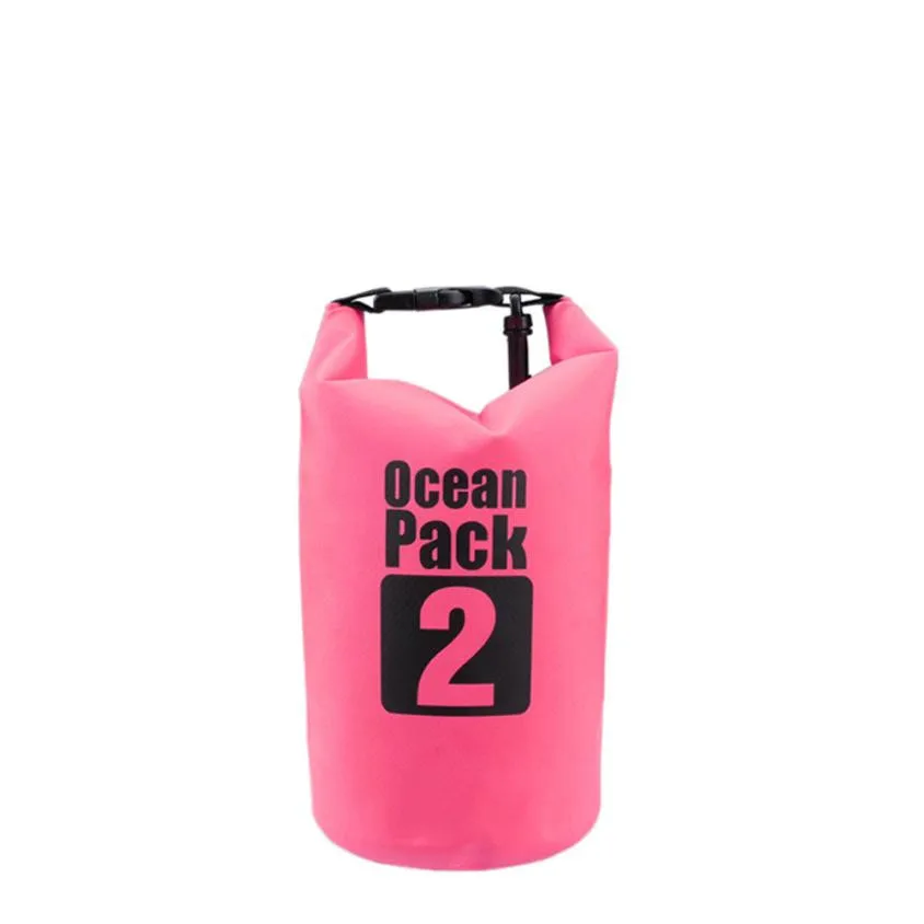 2L высококачественные уличные водонепроницаемые сумки для плавания, кемпинга, туризма, дрифтинга, аксессуары для бассейна, 6 цветов