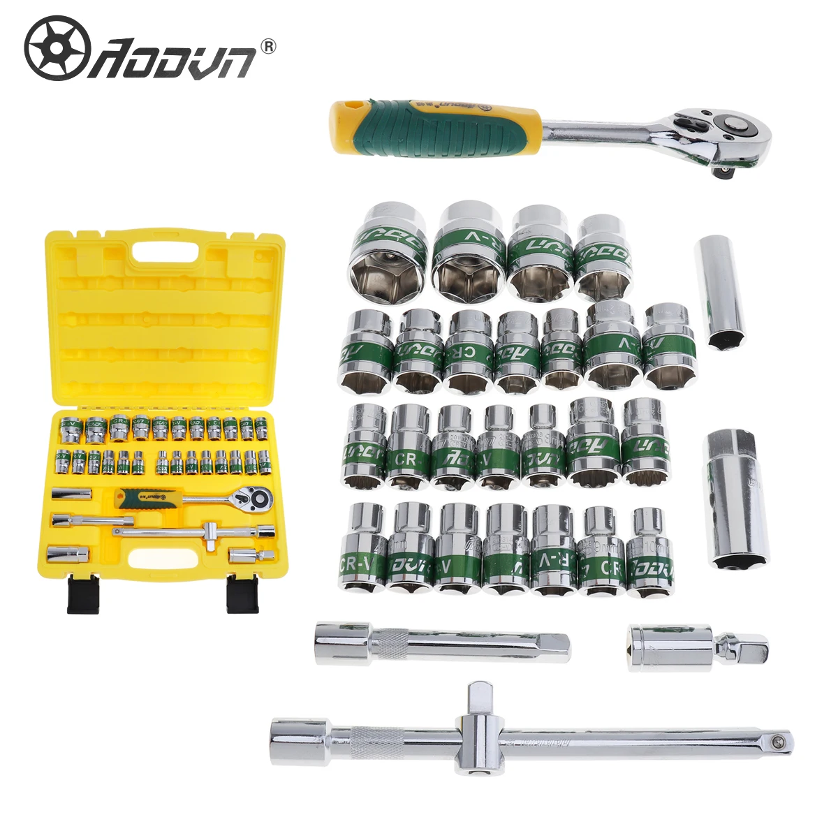 32pcs Automobile Motorcycle Car Repair Tool Box Precision Socket Wrench Set Ratchet Torque Wrench Combo Tool Kit 32pcs Automobile Motorcycle Car Repair Tool Box Precision Socket Wrench Set Ratchet Torque Wrench Combo Tool Kit