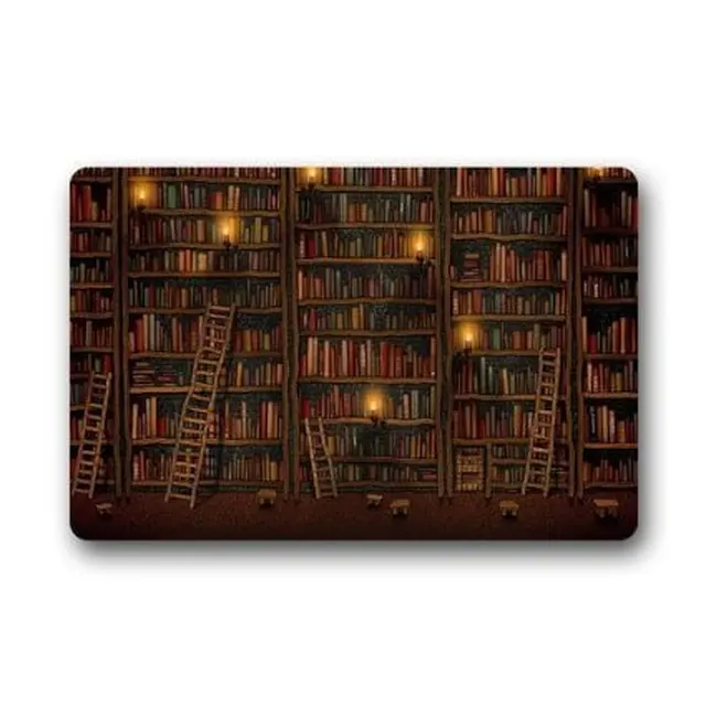 Charmhome Old Library Doormats Welcome Mats Door Mat Rug Charmhome Old Library Doormats Welcome Mats Door Mat Rug Indoor Outdoor Doormat