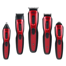 Ufree U-99 перезаряжаемая 5в1 многофункциональная машинка для стрижки Diy надпись машинка для стрижки волос Бритье нос Обрезка волос парикмахер фейдер Bea