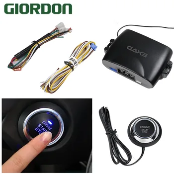 

Car Alarm Engine Starline Push Button Start Stop RFID Lock Ignition Switch Keyless Entry System Starter Anti-theft System GD289A
